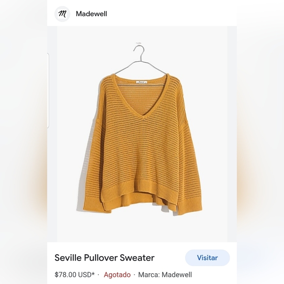 Madewell Seville Pullover Sweater - Picture 6 of 6